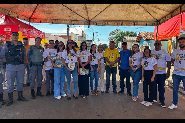 Vereadores Participam de Ações do Maio Amarelo em Ribamar Fiquene
