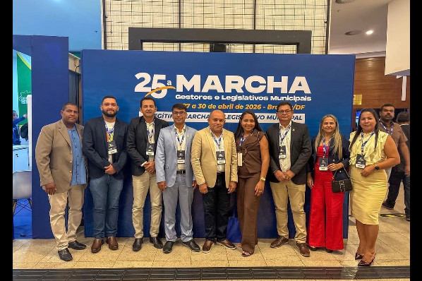 Vereadores de Ribamar Fiquene participam da 25ª Marcha dos Gestores e Legislativos Municipais e...